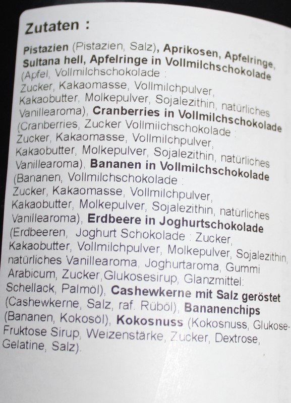 Das eigene Studentenfutter zusammenstellen