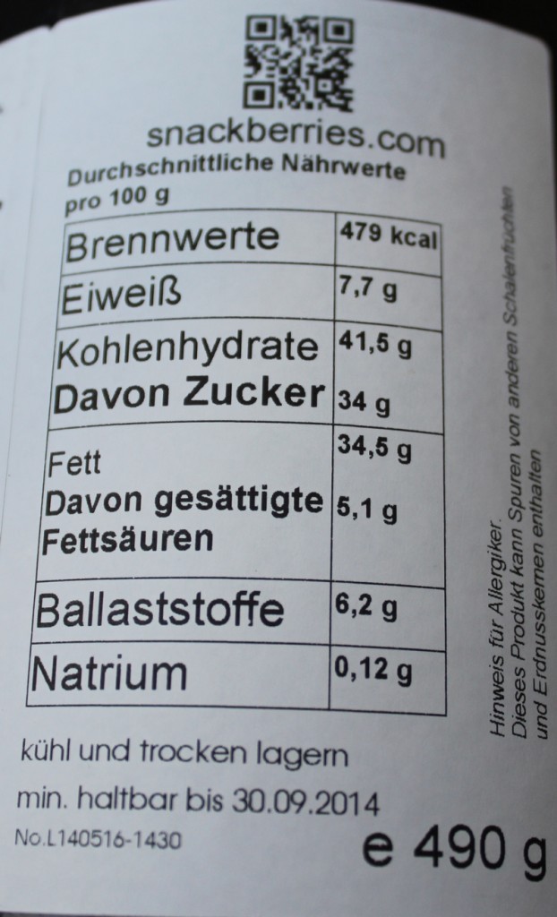 eigenes Studentenfutter