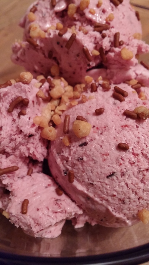 Heidelbeer Eis