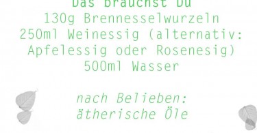Haarwasser selber machen DieCheckerin.de