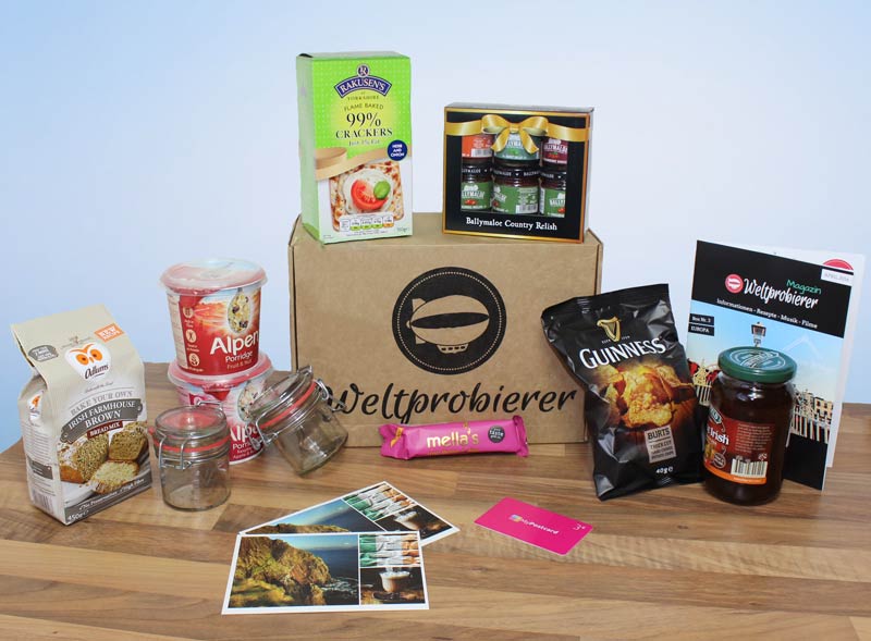 Weltprobiererbox-Irland