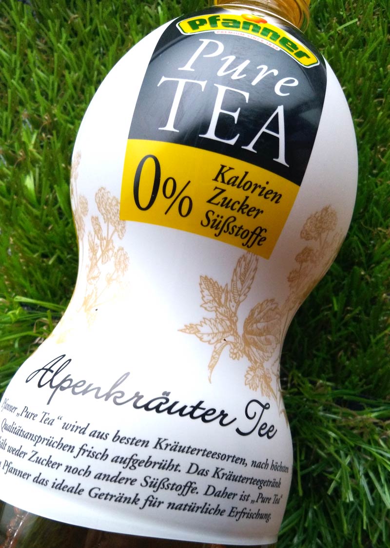 Pfanner Pure Tea Alpenkräuter DieCheckerin.de