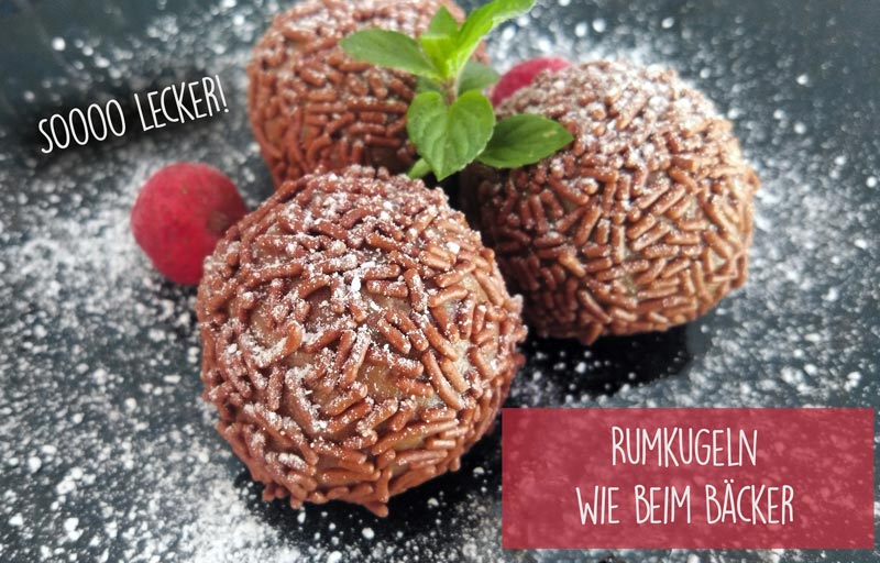 Rumkugeln wie vom Bäcker - Rezept mit Bildern