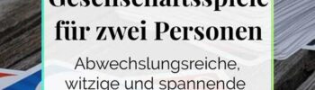 Gesellschaftsspiele für zwei Personen Titelbild