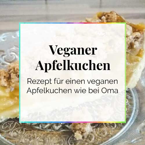 Veganer Apfelkuchen wie bei Oma Großmutter