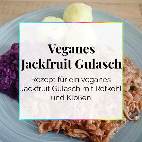 Veganes-Jackfruit-Gulasch-mit-Rotkohl-und-Klößen-Rezept
