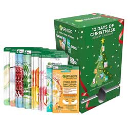 12 days of christmask Garnier Adventskalender Masken DieCheckerin