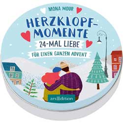 Herzklopfmomente: 24-mal Liebe für einen ganzen Advent | Adventskalender mit Liebesgeschichten 