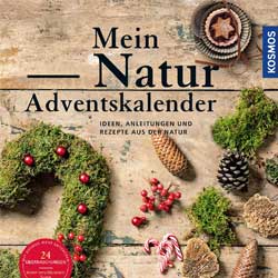 Basteln Adventskalender Mein Natur-Adventskalender