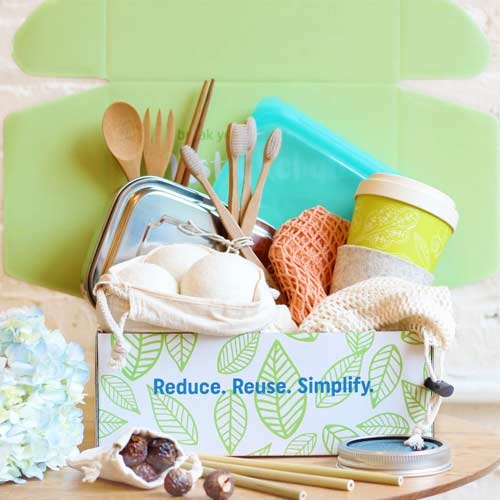 greenUP Box vegane Abobox Überraschungsbox Zero Waste Plastikfrei